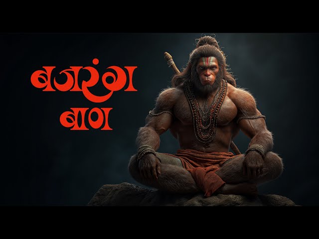 Unstoppable Energy of Bajrang Bali – Bajrang Baan | 1 Hour Loop | Rasraj Ji | Lofi Bhajan