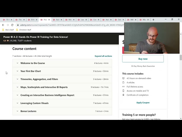 Top Udemy Courses for Data Analysts