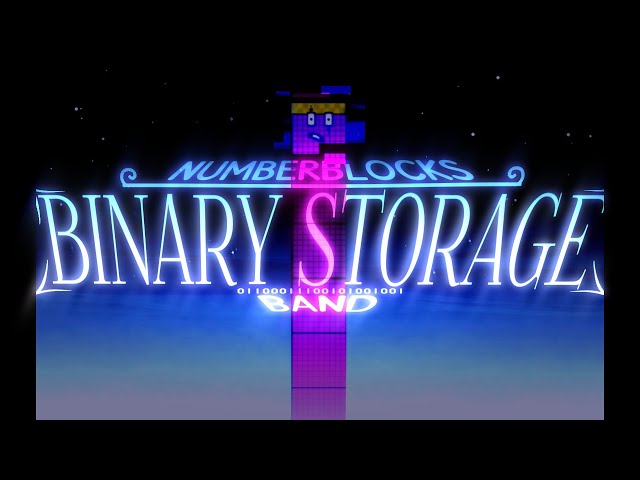 Numberblocks Binary Storage Band 1