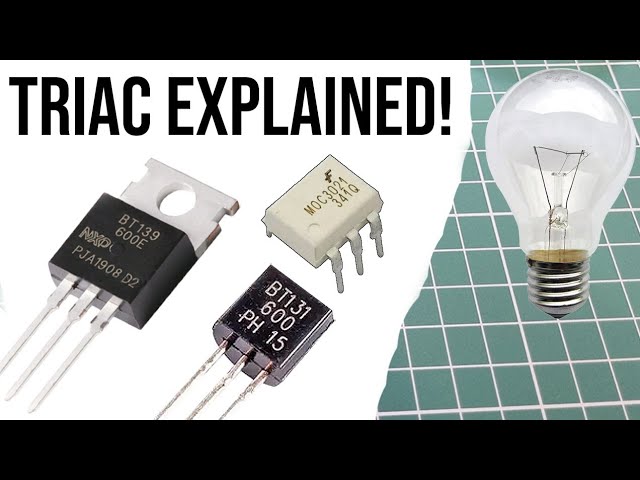 Triac: consejos y trucos, cómo usarlo, ¡explicado claramente!