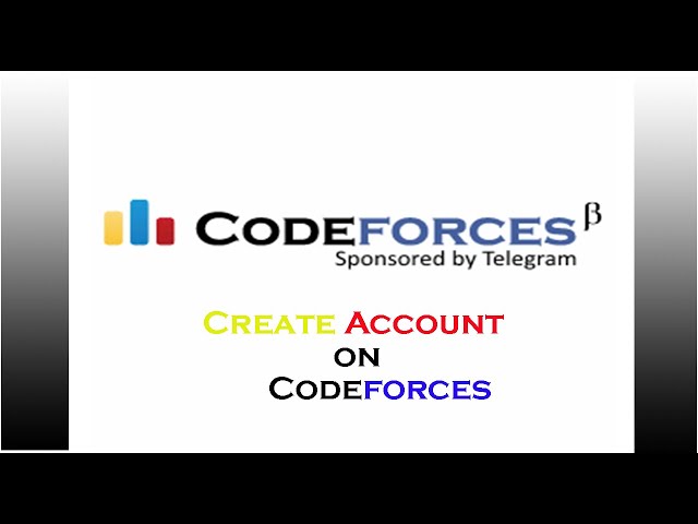 How to creat account easily on Codeforces in Bangla