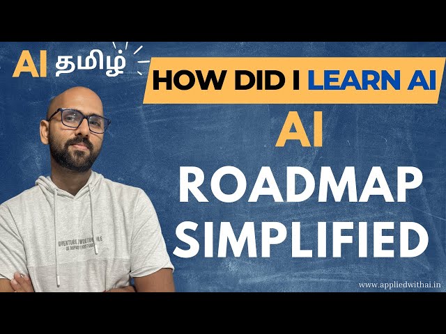 Practical AI Learning Path in Tamil | Step by Step | AI Roadmap Simplified #aiintamil #aitamil