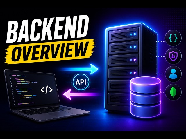 Backend Development Explained for Beginners | Everything You Need to Know