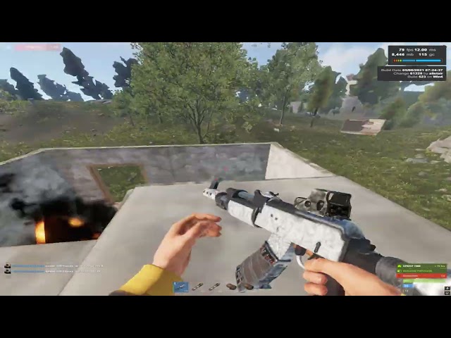 Snowballed so hard a 3 man raided me. Rust Old Recoil.