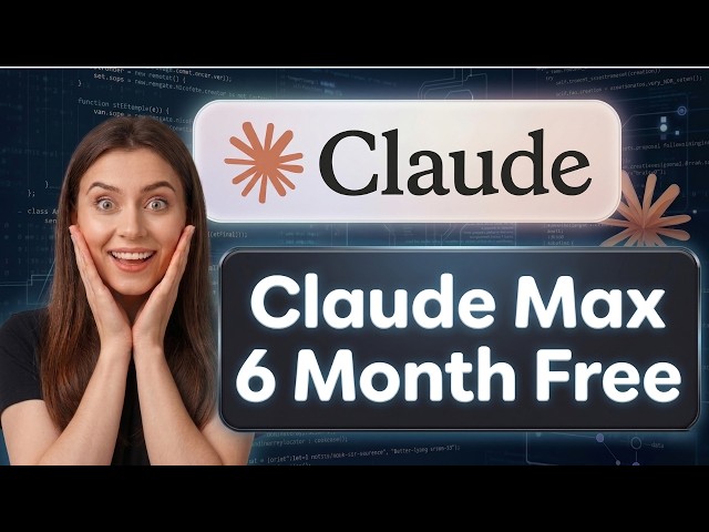 How To Get Claude Code Max  Plan Free For 6 months- Official Method 2026