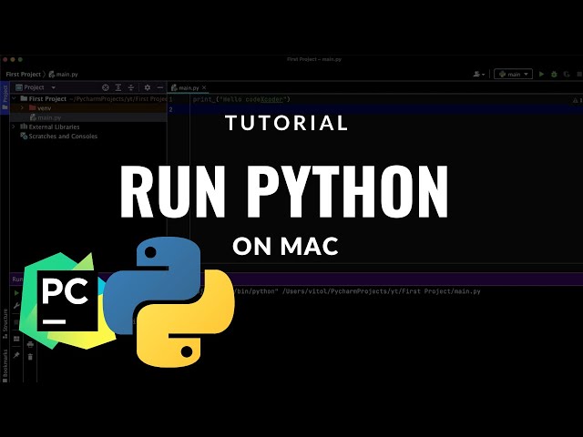 How to Install Python on Mac and Run Your First Python Program