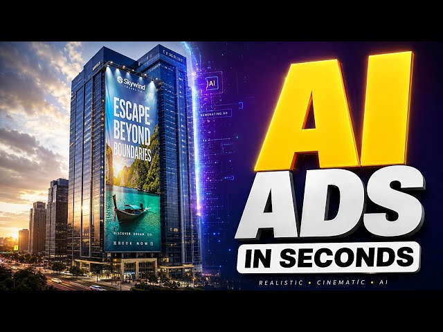 CGI Banner AI Video Tutorial |  Create Stunning 3D Advertising Videos with AI @FaizuNexAi  