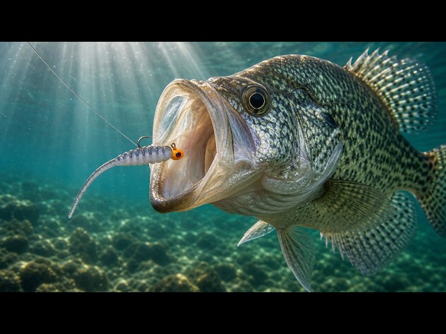 Jigging For Crappie For Dinner! Crappie Can't Resist This Jig!