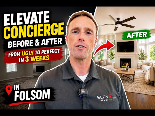 Elevate concierge program at work. This before & after walkthrough in Folsom's briggs ranch.