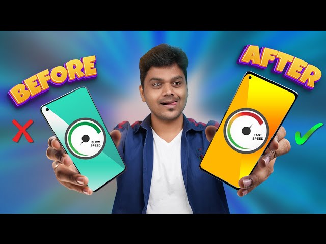 உங்க INTERNET SLOW-வா  இருக்கா ? 🔥🔥🚀 How to Increase Your Mobile Internet Speed ?