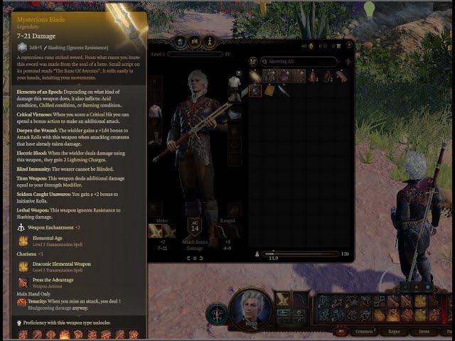 BG3 Mod Toolkit Tutorial: Weapons and Armour