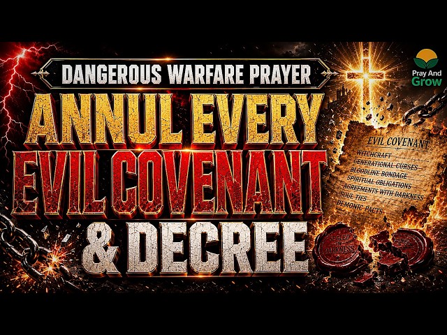 Dangerous Warfare Prayer | Annul Every Evil Covenant & Decree