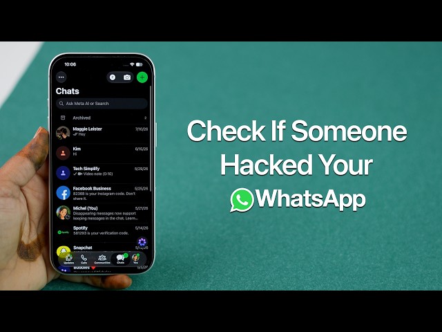 How To Check If Someone Hacked Your WhatsApp Account?
