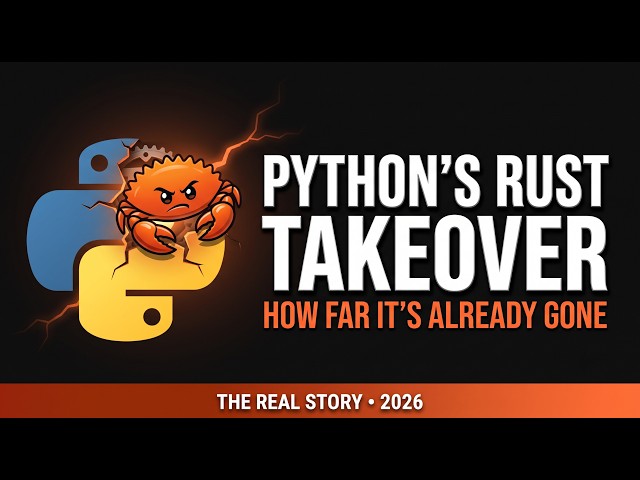 Python Is Quietly Turning Into a Rust Project — Here's How Far It's Already Gone