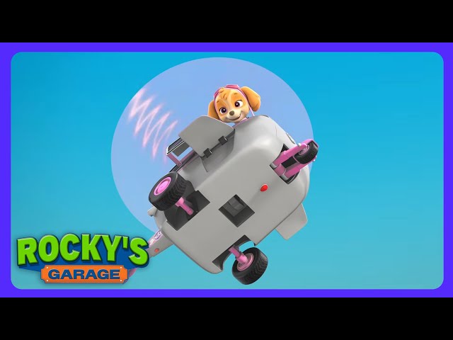 PAW Patrol - Rocky's Epic Copter Upgrade! 🚁 | Kids Cartoons | WildBrain Rescue Station