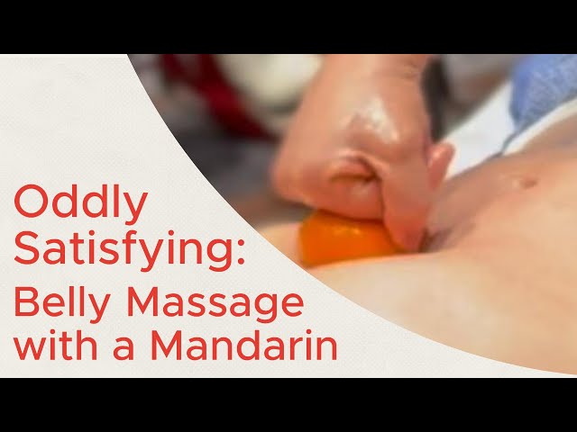 Mandarin Belly Massage for Digestion & Relaxation | Unique Abdominal Therapy 🍊 #MassageMontreal