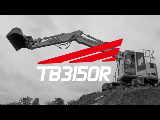 TB3150R | Introducing the all new Excavator from Takeuchi.