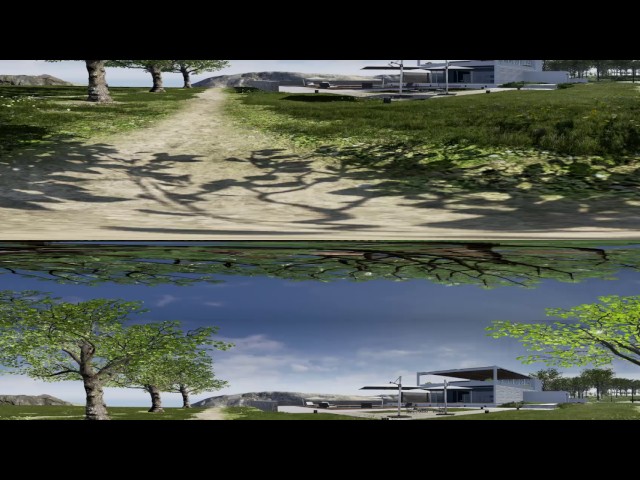 Architectural Demo - UE4 360 3D House (daylight)