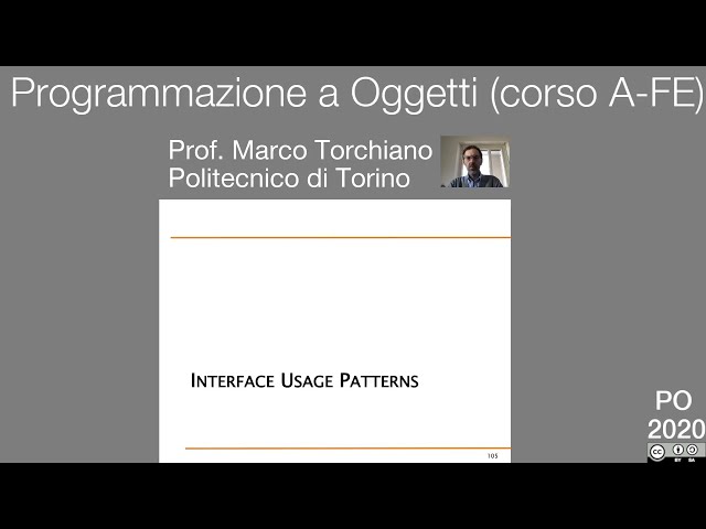 24 Uso delle interfacce