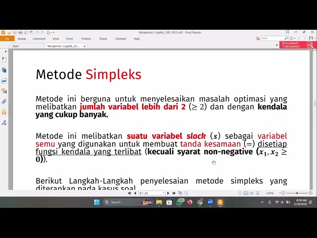 Pertemuan 2 - Rantai Pasok (Rabu, 18 Feb 2026 08.21 WIB)