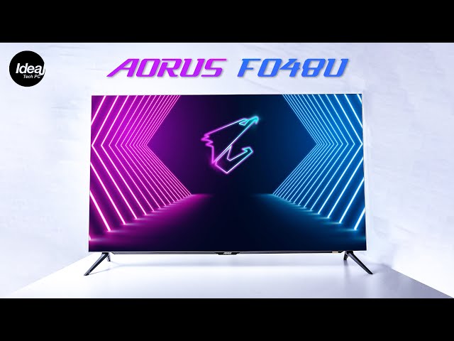 42 Inch Monitor? Nope, it's a 48 Inch OLED Monitor! | Ideal Tech PC