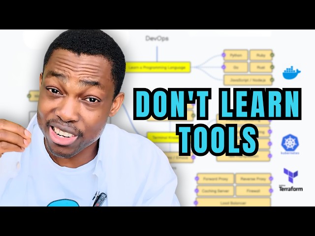 Don't Learn DevOps Tools (Learn This Instead)