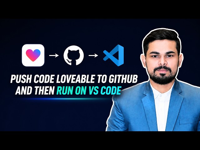 How to Push Lovable Code to GitHub & Run It Locally (Step-by-Step)