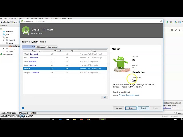 How to create Android project in Android Studio