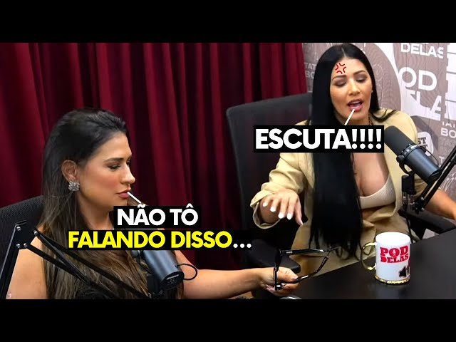 SIMONE AND SIMARIA CLASH ON LIVE AIR 😬😬 | PodcatsDelas Clips