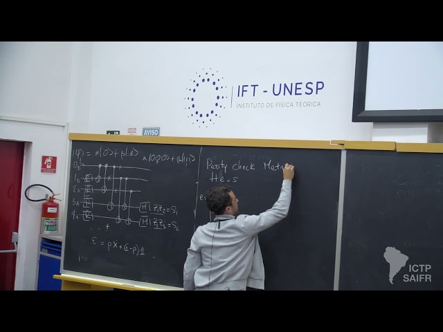 Nicola Pancotti: Introduction to modern quantum error correction - Class 5