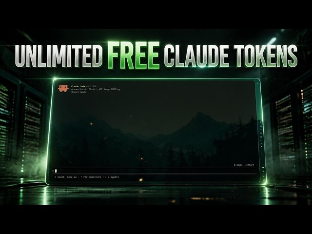 How I Get UNLIMITED Claude Code Tokens for free