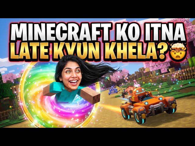 Minecraft Ko Itna Late Kyun Khela? 🤯 | My First Minecraft Experience! 