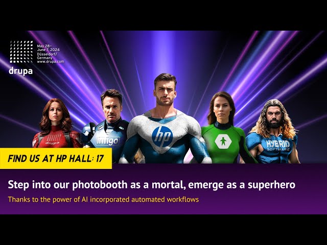 A new league of Superheroes is arriving at drupa 2024 🦸