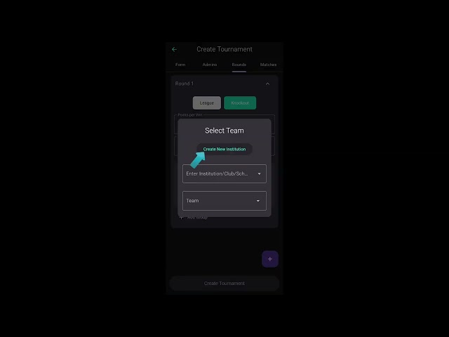 Wellplayed Match Analysis Data Entry: Step 1 - Create tournament and match