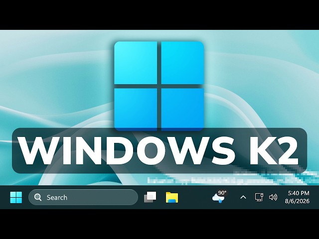 Big Windows K2 Features Coming in 2026 – New Performance, File Properties Dialogs, Memory Efficiency