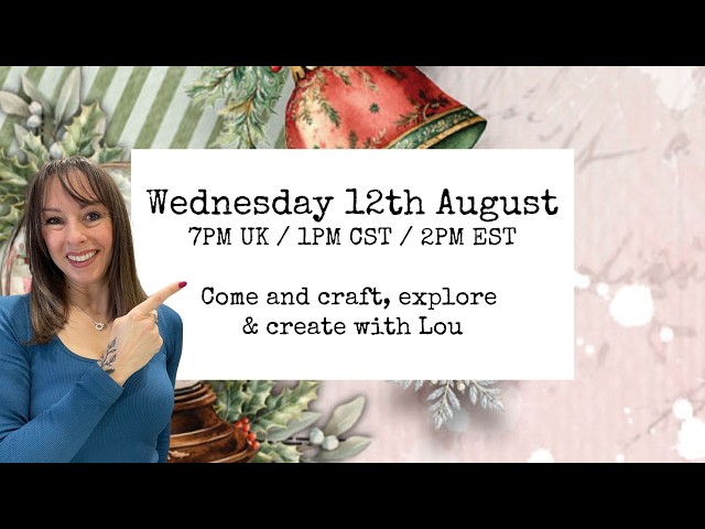 Crafting with TEXT{ures} LIVE ✨