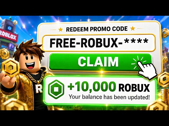 How to Get FREE ROBUX in 2026 ✅ I Found SECRET Roblox Promo Codes (FREE ROBUX)