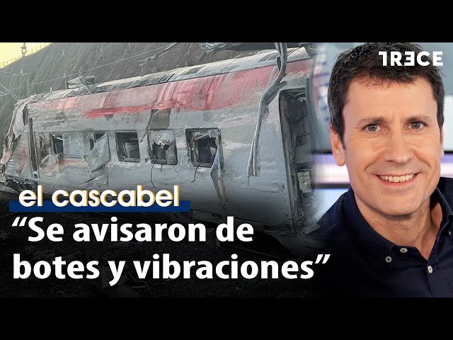 Train driver denounces the state of the tracks: "There's no system that can protect you" | El Cas...
