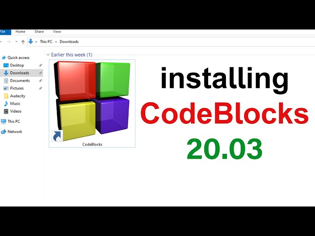 How to Install CodeBlocks IDE (20.03) with GCC G++ Compilers for C and C++ Programming on Windows 11