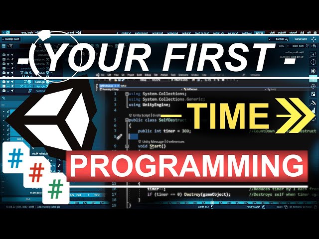 UNITY Coding For TOTAL NOOBS (Variables, Conditions, & Destruction)
