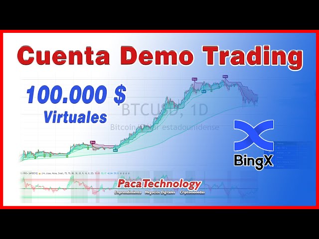 Cuenta Demo Trading  BingX 💹 Cripto, Forex, Indices, Commodities  con 100.000$ 💰