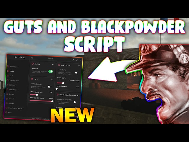 *NEW* Guts & Blackpowder Script (PASTEBIN 2026) (ESP , AUTO KILL ZOMBIES , AUTO BREAK , AUTO REPAIR)