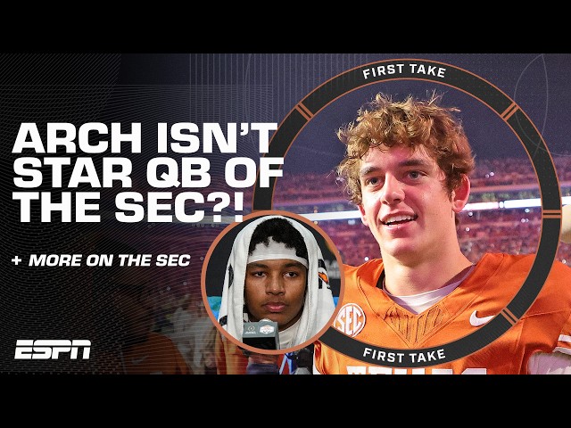 Stephen A. AGREES that Trinidad Chambliss is the BEST QB in the SEC OVER Arch Manning! | First Take
