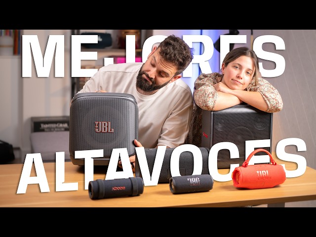 Los MEJORES ALTAVOCES Bluetooth para los que buscan un extra de sonido en verano