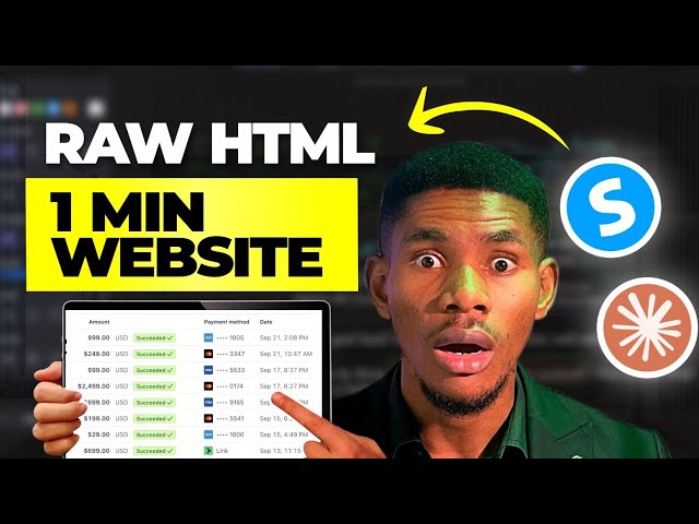 Systeme.io  Raw Html Website and Builder