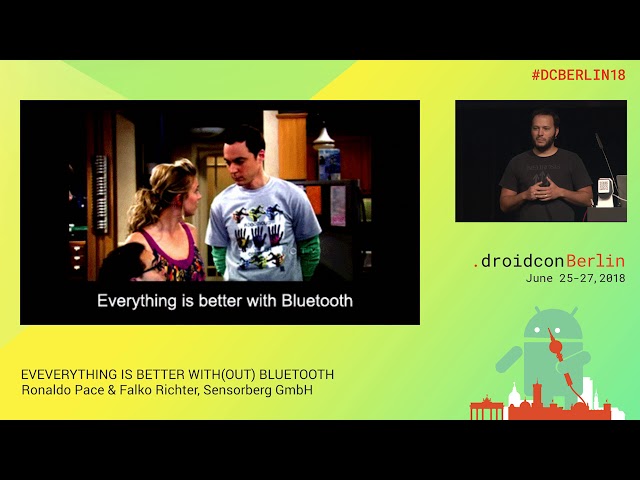 #DCBerlin18 501 Pace Richter EVERYTHING IS BETTER WITHOUT BLUETOOTH DAY2