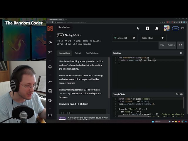 Codewars Testing 1-2-3