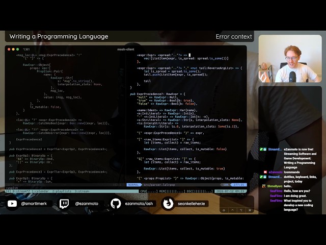 Writing a Programming Language - 12/07/2026