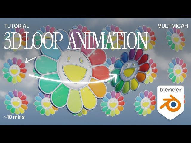 Easy 3D Loop for Live Show Visuals
