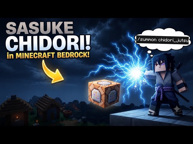 Minecraft CHIDORI | Minecraft Commands For Bedrock